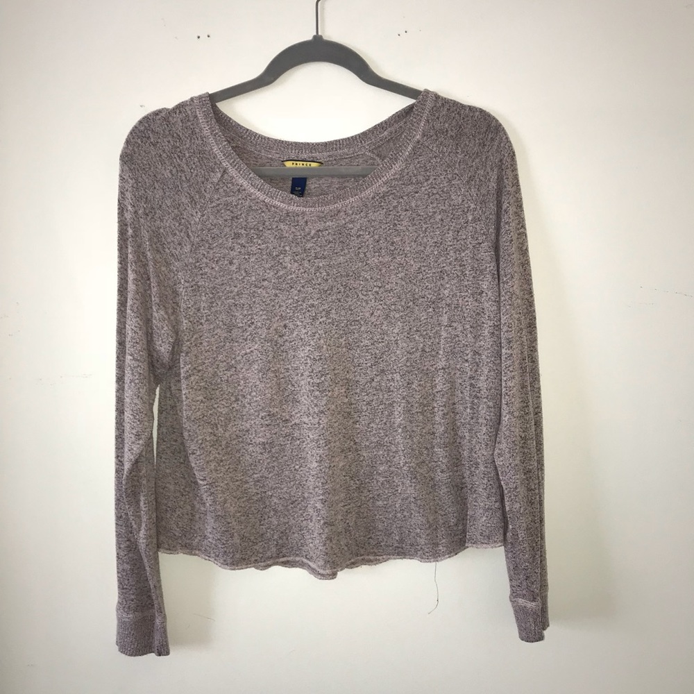Light pink and grey night shirt